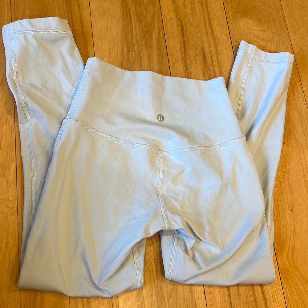 Lululemon align leggings light blue size 0